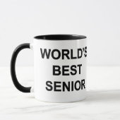 Beste senior ter wereld mok (Links)