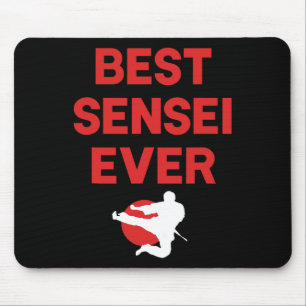 Beste Sensei ooit Karate Judo Tae Kwon Do Kleding Muismat