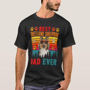 beste Shetland Sheepdog Dad ever Cute Dog S T-shirt