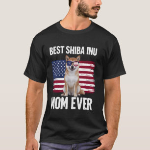 Beste Shiba Inu moeder ooit 4 juli Patriottische h T-shirt