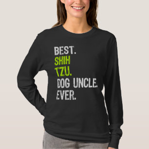 Beste shih tzu hond oom ooit t-shirt