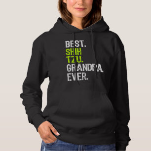 Beste Shih Tzu opa ooit hond Hoodie