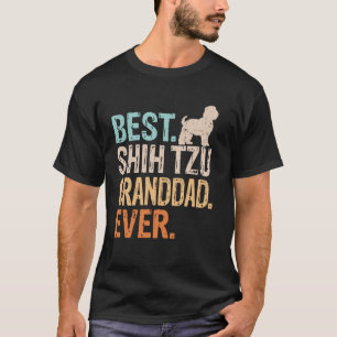 Beste Shih Tzu opa ooit Hondenliefhebber Opa Funn T-shirt