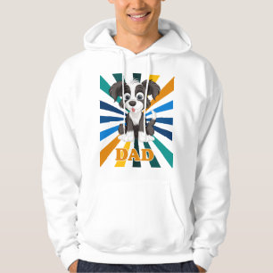 Beste Shih Tzu-vader ooit Funny Cartoon-hond Cadea Hoodie