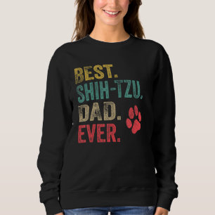 Beste Shih Tzu-vader ooit Vintage mannen vader hon Trui