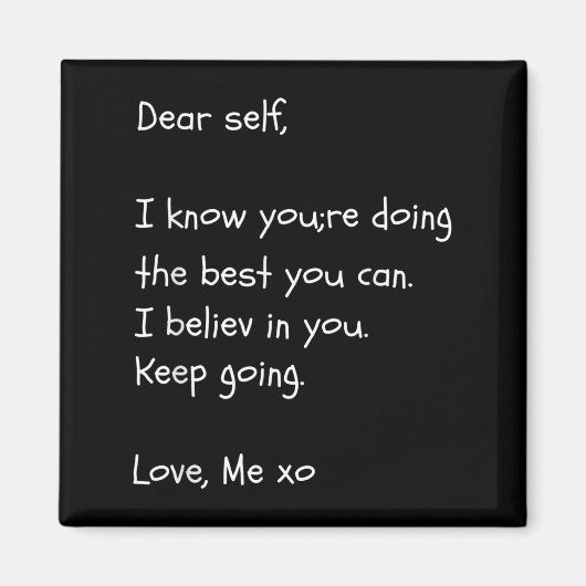 Beste Shirt Moti voor geestelijke gezondheid Magneet (Voorkant)