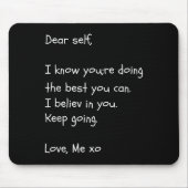 Beste Shirt Moti voor geestelijke gezondheid Muismat (Voorkant)