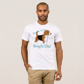 Beste Show Beagle Papa Persoonlijk T-shirt (Voorkant volledig)