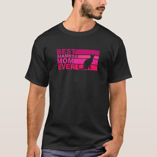 Beste Siamees kat Moeder Ooit Dames T-shirt (Voorkant)