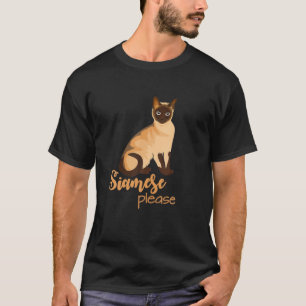 Beste Siamese alsjeblieft met de Cat Lover Cft T-shirt