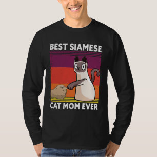 Beste Siamese Kat Moeder Ooit Kat T-shirt