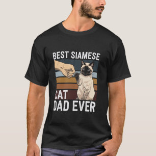 Beste Siamese Kat Vader Ooit T-shirt