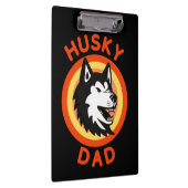 Beste Siberische Husky Pa, Echtgenige Hondenliefhe Klembord (Rechts)