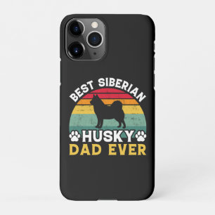 Beste Siberische Husky-vader ooit, Vaderdag Tribut iPhone 11Pro Hoesje