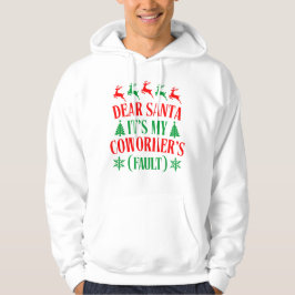 Beste Sinterklaas Het is de Schuld van Mijn Colleg Hoodie