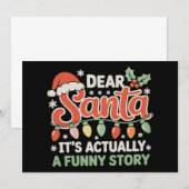 Beste Sinterklaas Het Is Eigenlijk Een Grappig Ver Kaart (Voorkant / Achterkant)