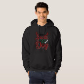 Beste Sinterklaas Het Was De Hond Kersthemd Ontwer Hoodie (Voorkant volledig)