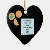 Beste Sinterklaas Koekjes Brengen Speelgoed Zwarte Keramisch Ornament (Rechts)