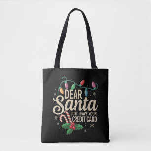 Beste Sinterklaas Laat Je Creditcard Alleen Met Ke Tote Bag