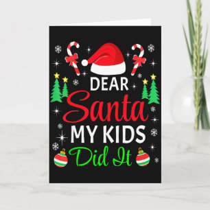 Beste Sinterklaas Mijn Kinderen Hebben Het Gedaan  Kaart