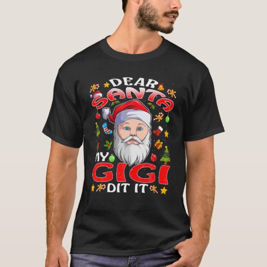 Beste Sinterklaas Mijn Mama deed het Grappige Kers T-shirt (Voorkant)