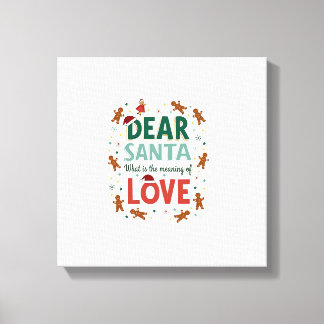 Beste Sinterklaas Wat is de betekenis van Love Ugl Canvas Afdruk