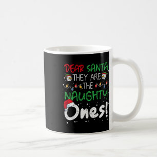 Beste Sinterklaas Zij Naughty Ones Kerstmis Xmas M Koffiemok