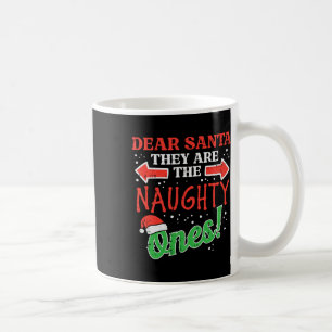 Beste Sinterklaas Zij Naughty Ones Kerstmis Xmas M Koffiemok