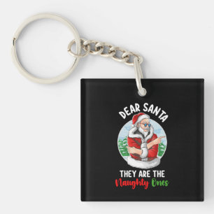 Beste Sinterklaas Zij zijn de Stoute Eén Chrismas Sleutelhanger