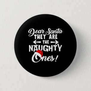 Beste Sinterklaas Zij Zijn De Stoute Eén Fun Kerst Ronde Button 5,7 Cm