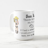 Beste Sis Coffee-Mok Koffiemok (Voorkant links)