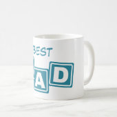 Beste Sjabloon van de Mok van papa (Voorkant rechts)