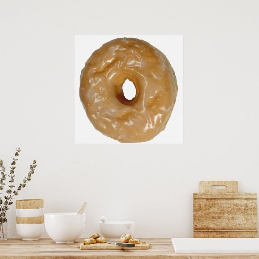 Beste Sjabloon van het Donut-Poster van Gourmet Poster (Keuken)