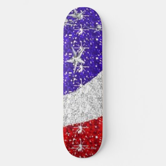 BESTE SKATEBOARDEN - AMERIKAANSE THEMED SKATEBOARD (Voorkant)