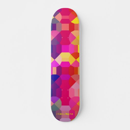 BESTE SKATEBOARDS - RAINBOW MOZAÏEK - MAATWERK (Voorkant)