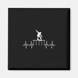 Beste Skater Cadeaus Skateboarder Kunst Voor Manne Magneet