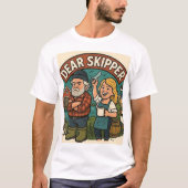 Beste Skipper-overhemd  T-shirt (Voorkant)