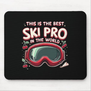Beste Skisport Pro Sports Sneeuw Muismat