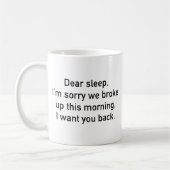 Beste slaap koffiemok (Links)