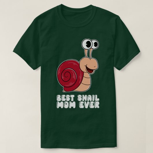 Beste slakkemiever3 t-shirt (Design voorkant)