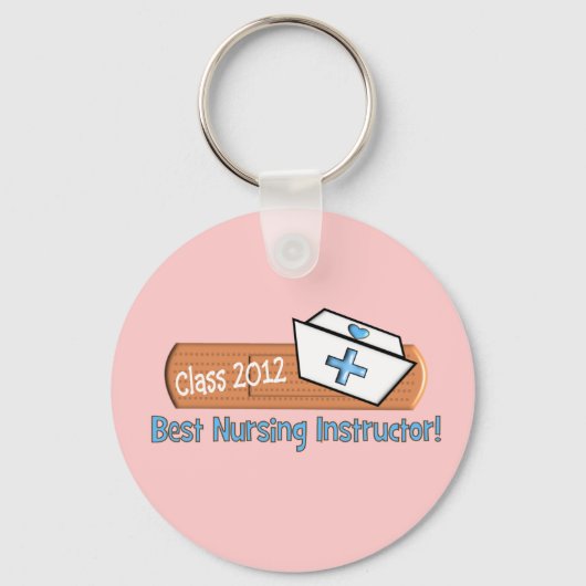 Beste Sleutelhanger van de Verpleeginstructeur (Voorkant)