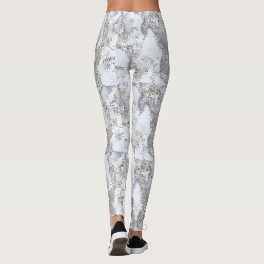 Beste Sneeuw Camo Jagen Sneeuw Camo Leggings (Achterkant)
