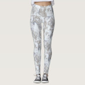 Beste Sneeuw Camo Jagen Sneeuw Camo Leggings (Voorkant)