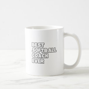 Beste Softball Coach ooit Koffiemok