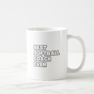 Beste Softball Coach ooit Koffiemok