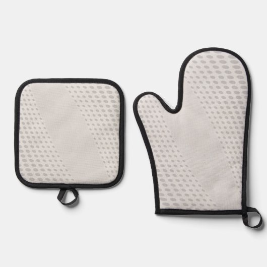 Beste Solid Color Silver gewatteerde hittebescherm Ovenwant & Pannenlap Set (Voorkant)