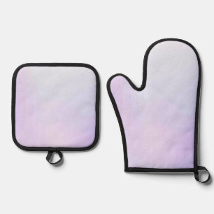 Beste Solid Color Silver gewatteerde hittebescherm Ovenwant & Pannenlap Set