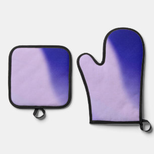 Beste Solid Color Silver gewatteerde hittebescherm Ovenwant & Pannenlap Set