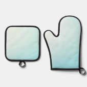 Beste Solid Color Silver gewatteerde hittebescherm Ovenwant & Pannenlap Set (Voorkant)