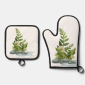 Beste Solid Color Silver gewatteerde hittebescherm Ovenwant & Pannenlap Set (Voorkant)